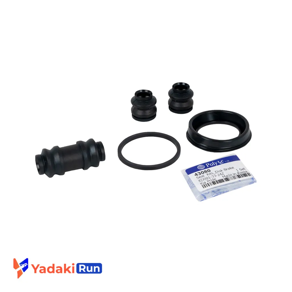 لوازم سیلندر چرخ جلو پراید اصلی برند پلی تک (POLYTEC) کره ای